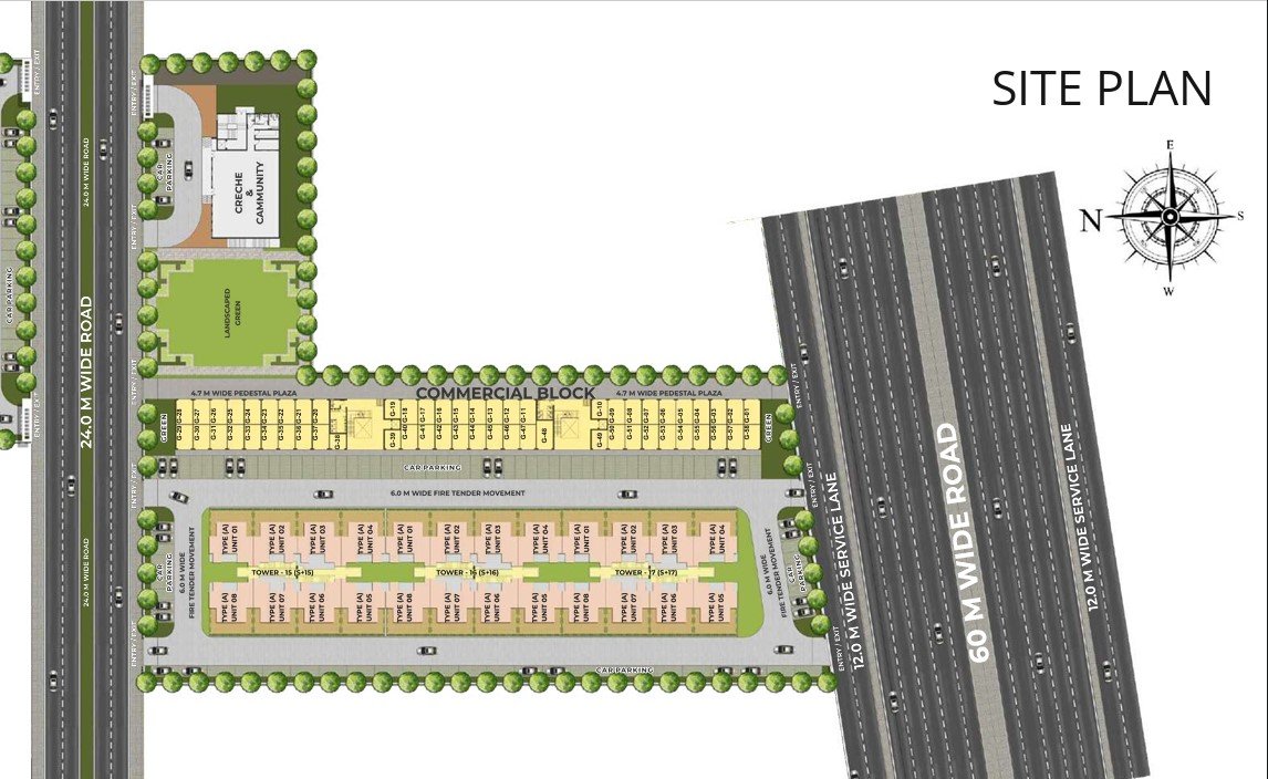 ROF Antares Sector 7B Sohna – Official Site Plan